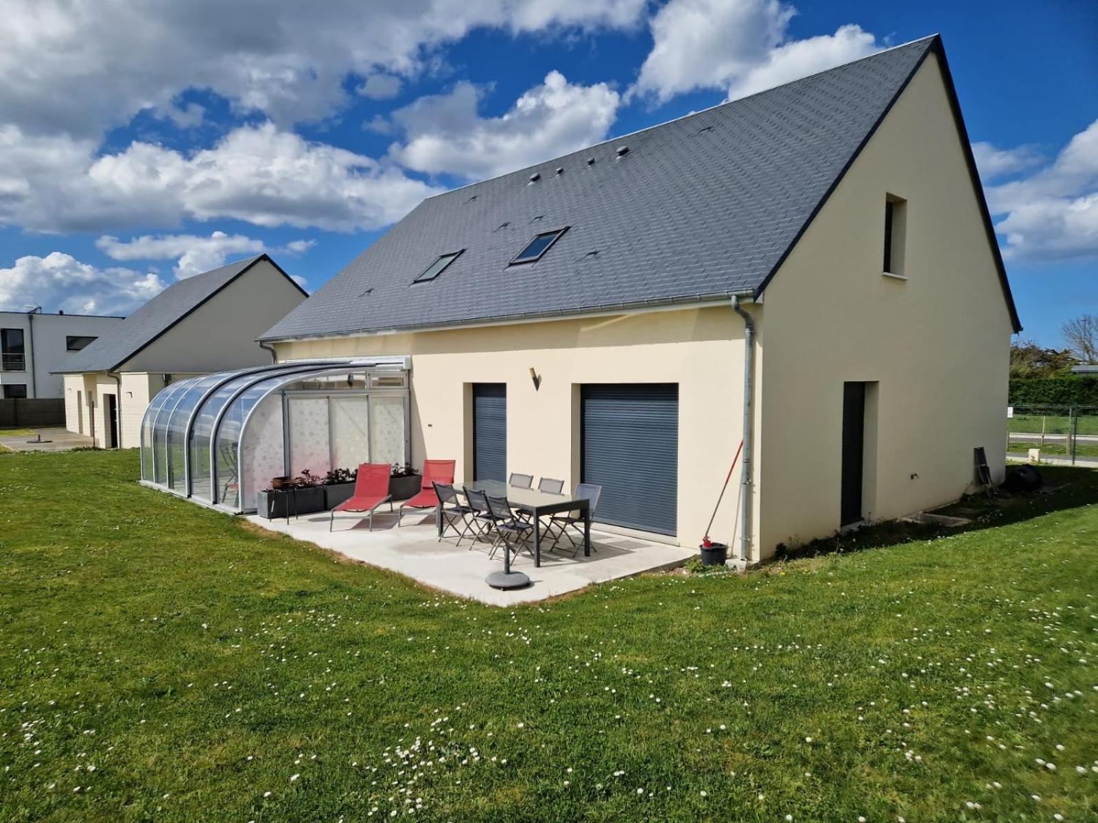 Maison Scherman Bord de Mer Saint-Côme-de-Fresné Extérieur photo