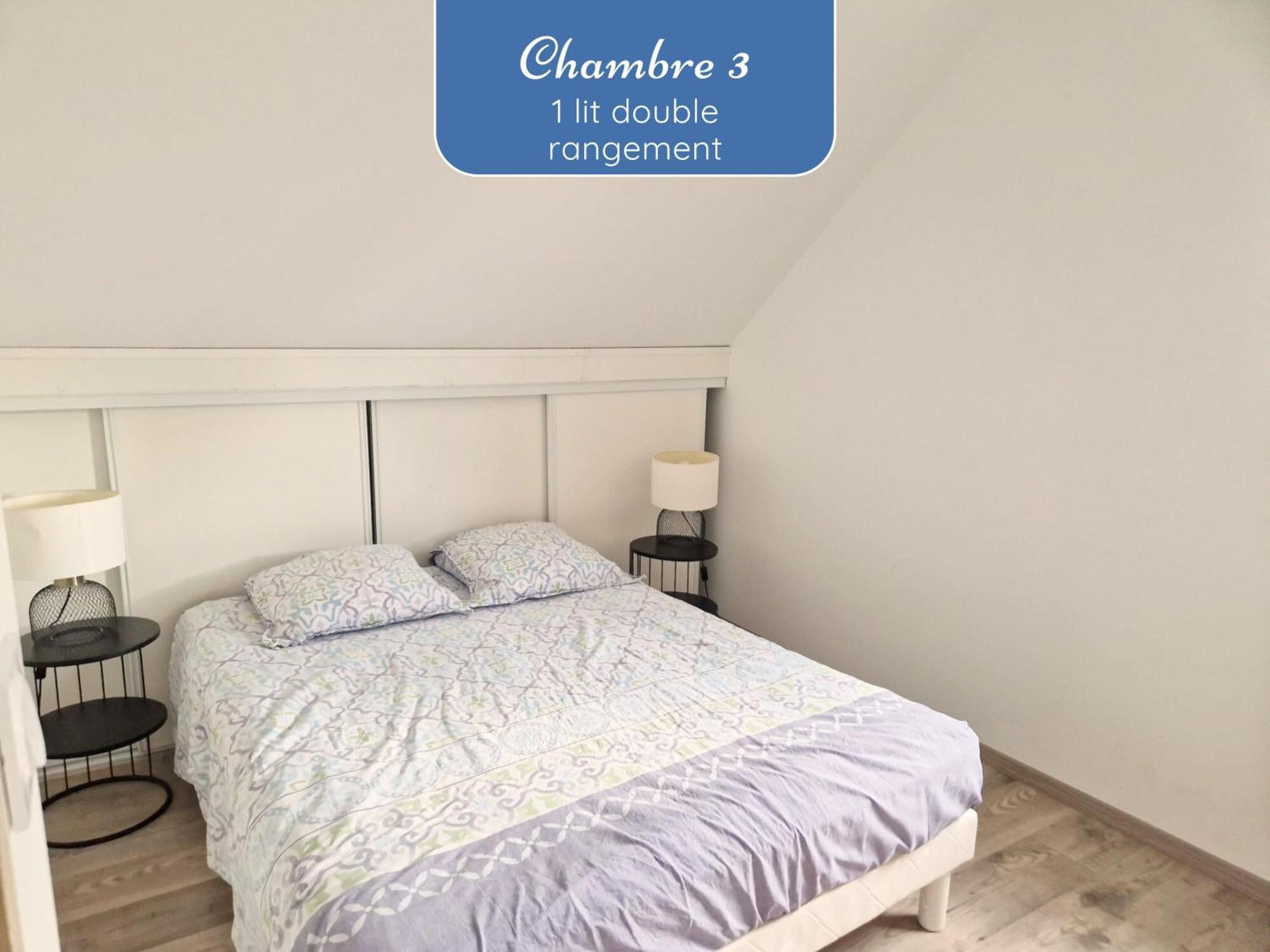 Maison Scherman Bord de Mer Saint-Côme-de-Fresné Chambre photo