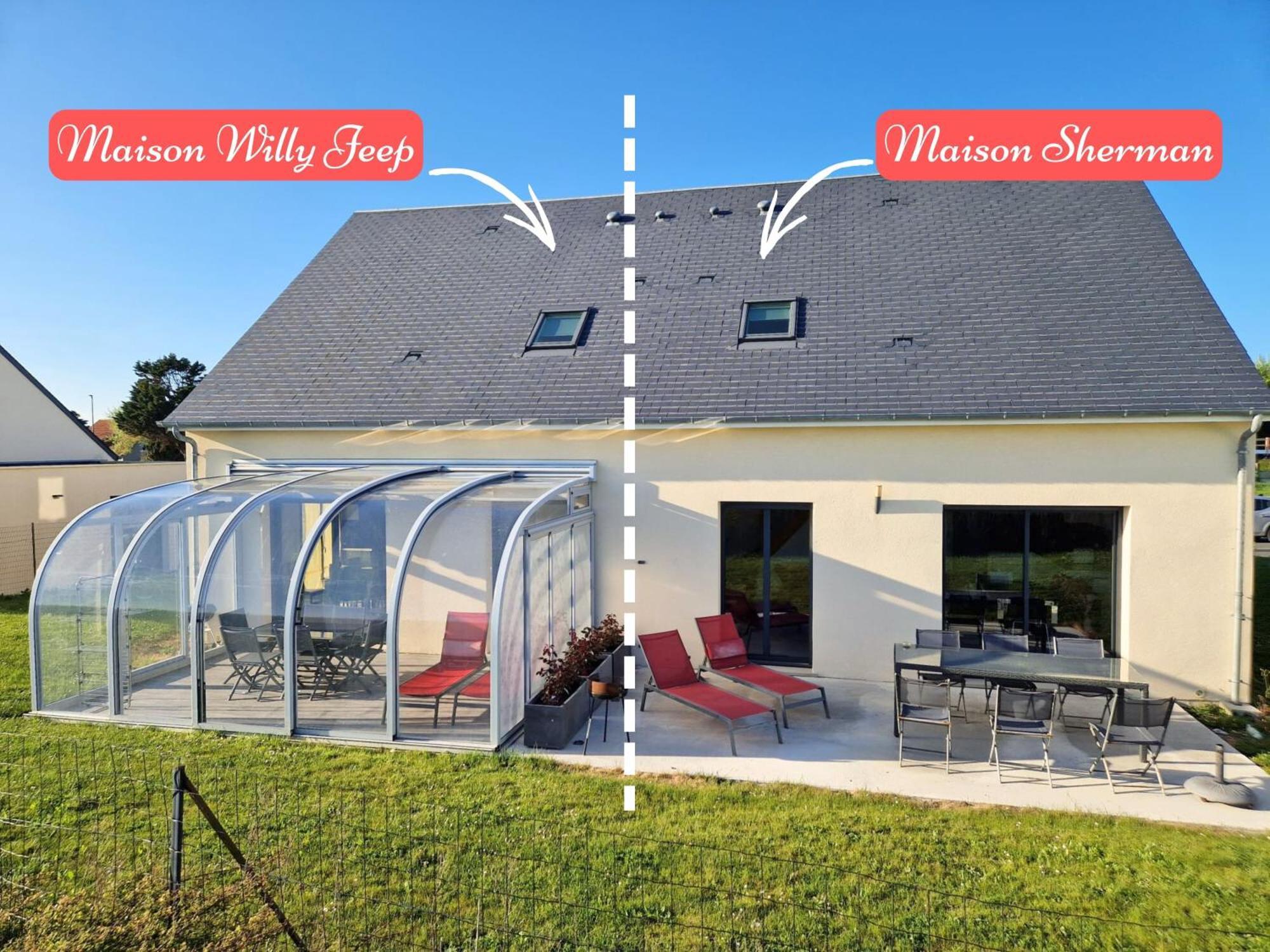 Maison Scherman Bord de Mer Saint-Côme-de-Fresné Extérieur photo